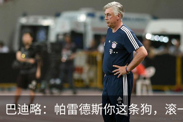 巴迪略：帕雷德斯你这条狗，滚一边哭去吧你